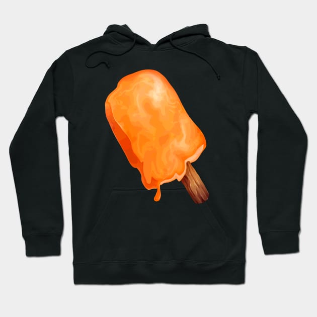 Orange Ice Cream Treat! Hoodie by SilentNoiseArt